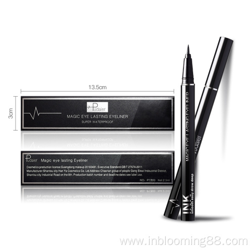 Long-Lasting Private Label Black Waterproof Eyeliner Pencils